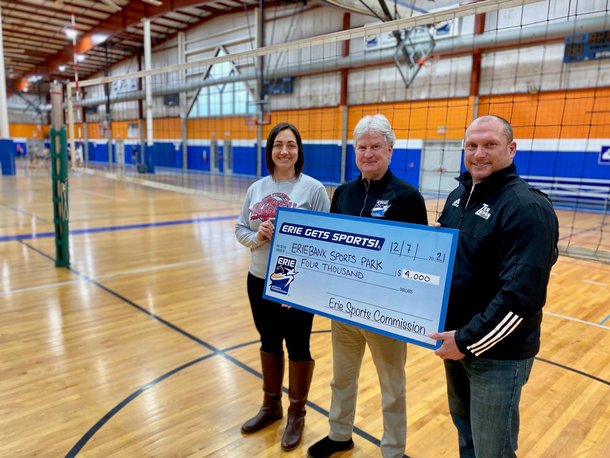 Erie Sports Commission Awards Facility Matching Funds Grants Erie